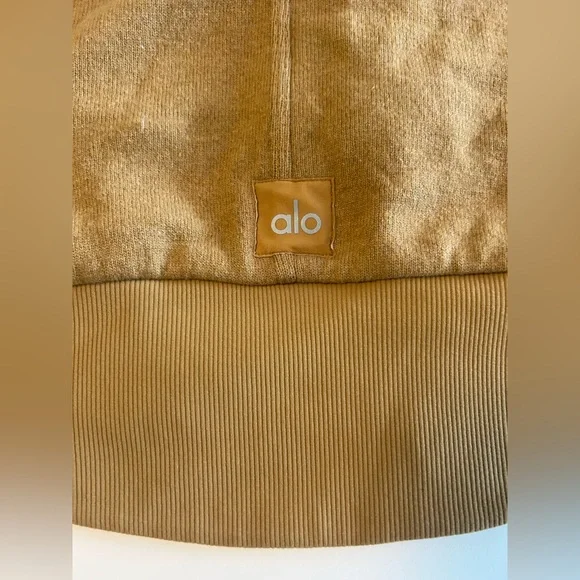 Alo Yoga, Brown Strut Cropped Jacket, Sz M - Picture 13 of 14